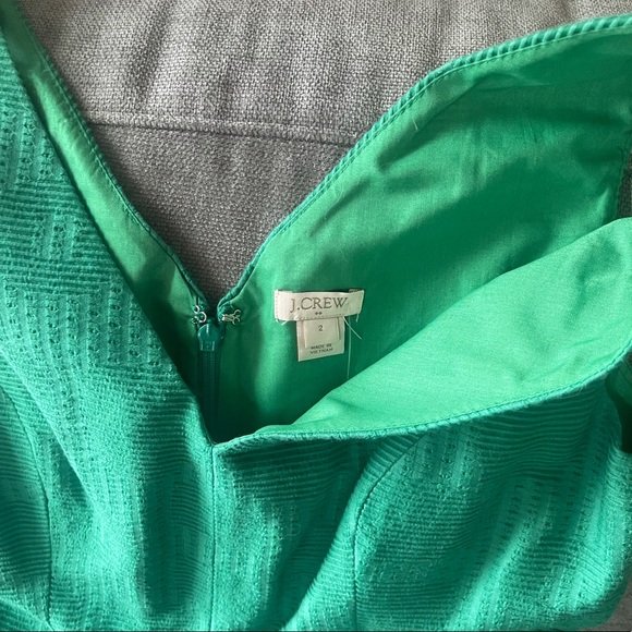 NWT Small Green J Crew Summer Dress - Picture 2 of 6